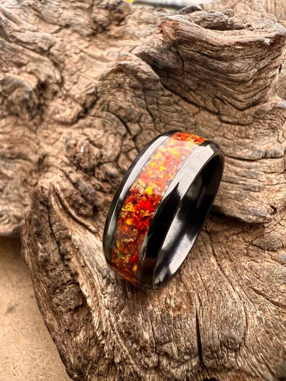 Keulimika Red Opal Ring